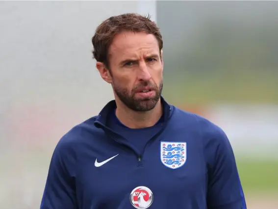  ??  ?? Southgate is ready to take on the mantle as England's caretaker (Getty)