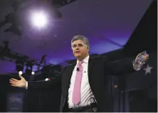  ?? Carolyn Kaster / Associated Press 2016 ?? Fox News TV host Sean Hannity called GOP House candidate Robert “Buzz” Patterson an “amazing human being.”