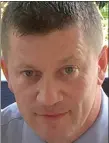  ??  ?? „ PC Keith Palmer was stabbed at the Houses of Parliament.