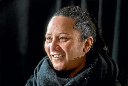  ?? PHOTO: JOHN KIRK-ANDERSON/FAIRFAX NZ ?? Rena Viliamu, the wife of William Viliamu, is at peace knowing her partner of two decades died in the place he loved – the ocean.