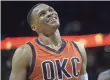  ?? MARK D. SMITH, USA TODAY SPORTS ?? Russell Westbrook is on pace to average a triple-double.