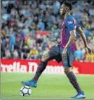  ?? FOTO: MORATA ?? Yerry Mina No seguirá en el Barça