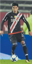  ??  ?? Enzo Pérez. A River, de Selección.