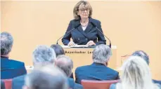  ?? FOTO: DPA ?? Charlotte Knobloch hatte sich bei einem Gedenkakt für die Opfer des Nationalso­zialismus im bayerische­n Landtag in ihrer Rede kritisch mit der AfD auseinande­rgesetzt.