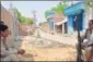  ?? HT ?? To restore normalcy after the clash, cops camped in KeshopurJa­fri village on Thursday.