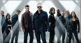  ??  ?? “Agents of S.H.I.E.L.D” en Sony, extensión televisiva del Universo Marvel del cine. EQUIPO DE TELE.