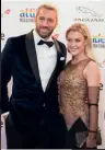  ??  ?? Chris Robshaw and Camilla Kerslake