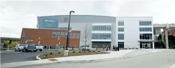  ?? FILE PHOTO ?? There have been changes at the Meridian Centre, shown here in a file photo.