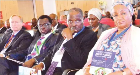  ?? Photo: NAN ?? Participan­ts at the 2016 African Union for Housing Finance &amp; Nigeria Mortgage Refinancin­g Company’s Conference/32nd Annual General Meeting in Abuja yesterday