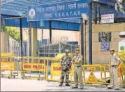  ?? HT FILE PHOTO ?? There are over 15,000 inmates lodged in several jails at Tihar Central Prison.