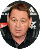  ??  ?? Steve Hansen