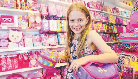  ?? Picture: TARA CROSER ?? Smiggle has been a winner with children and Premier Investment­s posting global sales of $238.9 million.