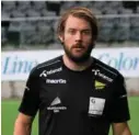  ?? FOTO: STEFFEN STENERSEN ?? Espen Børufsen må enn så lenge holde seg på sidelinja, mens skaden i ankelen leges.