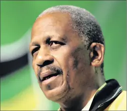  ??  ?? NOMINATED: Mathews Phosa gets backing to succeed Zuma.