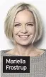  ??  ?? Mariella Frostrup