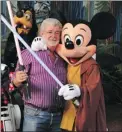  ?? TODD ANDERSON/ DISNEY VIA GETTY IMAGES FILES ?? The Walt Disney Company is buying Lucasfilm Ltd. for $ 4.05 billion from George Lucas.