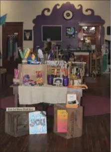  ??  ?? The Spirit Holistic Center in Boyertown provides several services and products such as crystals, essential oils, incense and more.
