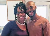  ?? AP FILE ?? Princess Blanding, left, with her brother Marcus-David Peters in Richmond in October 2017, less than a year before he was killed.