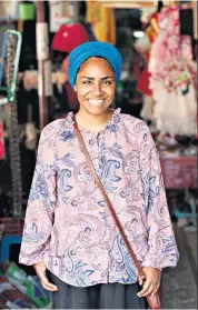  ??  ?? Food for thought: Hussain in a market in Chanthabur­i, Thailand