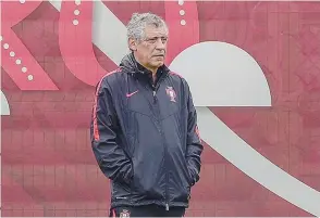  ??  ?? Fernando Santos assumiu a candidatur­a à final de domingo