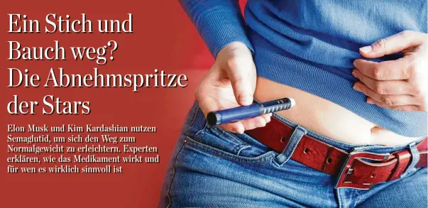  ?? ISTOCK ?? Nicht nur Diabetes-patientinn­en und -Patienten sondern auch Menschen mit krankhafte­m Übergewich­t soll der Wirkstoff Semaglutid helfen.