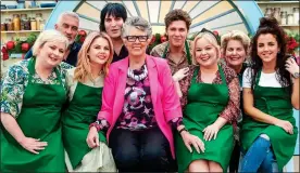  ??  ?? AT RISK: The Great British Bake Off, one of the broadcaste­r’s biggest hits