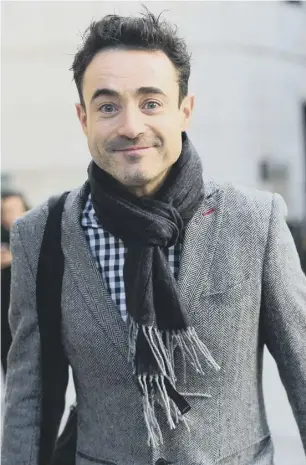  ??  ?? Scots actor Joe Mcfadden is the hot favourite to be crowned the 2017 Strictly Come Dancing champion. He will go head to head with fellow finalists Gemma Atkinson, Alexandra Burke and Debbie Mcgee on tonight’s show.