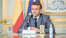  ??  ?? FRENCH President Emmanuel Macron is using racism and xenophobia, laced with a general anti-intellectu­al sentiment, to woo conservati­ve voters in the 2022 election, the writer says. | EPA