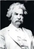  ?? Foto: dpa ?? Bayreuth forderte die spitze Feder: Mark Twain.