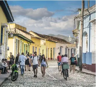  ?? AARON SAUNDERS ?? Calling on Cienfuegos for three days allows Viking Cruises to visit that city, along with Trinidad and Havana, on its new cruises to Cuba.