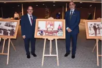  ?? AN photo ?? Indian Ambassador Ausaf Sayeed, left, and Bangladesh Ambassador Mohammad Javed Patwary at the Friendship Day function.