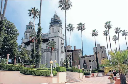  ?? Photo: TNS ?? Film festival venue: Hearst Castle, overlookin­g the Pacific Ocean in California, was the model for Xanadu, the home of Charles Foster Kane in Citizen Kane.