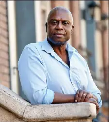  ?? PHOTO BY CHRIS PIZZELLO — INVISION/AP ?? Andre Braugher poses for a portrait CBS Radford Studios in Los Angeles in 2018.