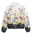  ?? The Canadian Press ?? Florals and patterns will be popular in 2014. This Moncler jacket ($1,030) is sold at Holt Renfrew.