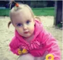  ??  ?? Eva Ravikovich died in 2013 at an unlicensed daycare in Vaughan. Her death prompted a Star investigat­ion that revealed light penalties for overcrowdi­ng and repeat offenders who opened new daycares after being shut down.