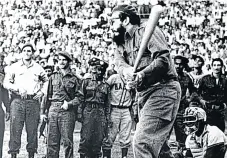  ?? KEYSTONE/GETTY ?? Fidel Castro at a baseball tournament in Havana