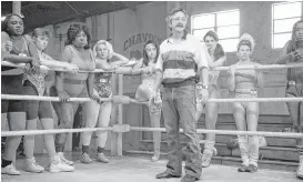  ?? Netflix ?? “I’ve never been around that many women,” Marc Maron said of his “GLOW” role of Sam Syliva, a washed-up filmmaker who starts a wrestling team.