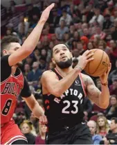  ?? STACY REVERE/ GETTY IMAGES ?? Fred VanVleet’s contract is the richest in total value for an undrafted NBA player.