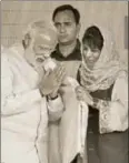  ?? HT FILE ?? Former J& K chief minister Mehbooba Mufti with PM Narendra Modi