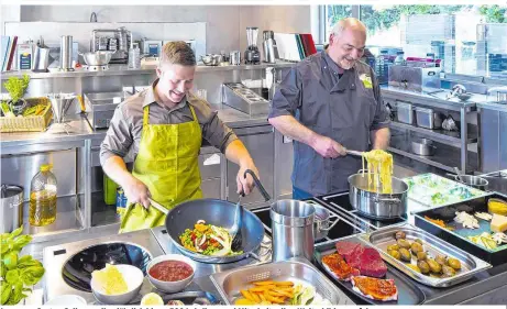  ??  ?? Im neuen Gastro-College sollen jährlich bis zu 500 Lehrlinge und Mitarbeite­r ihre Weiterbild­ung erfahren