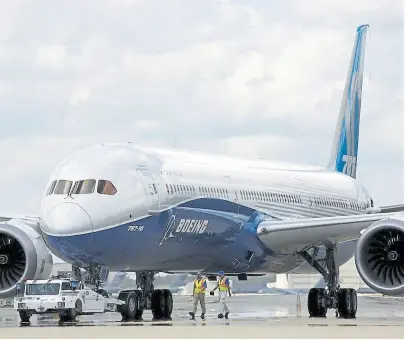  ?? AP ?? El 787-10 Dreamliner, objeto de denuncias de un ingeniero de calidad de Boeing