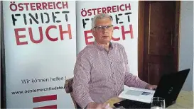  ??  ?? Auch Christian Mader, Leiter des Vereins „Österreich findet euch“, ist mit der Causa befasst: „Vielleicht wurde der Bursch Opfer eines Verbrechen­s, vielleicht hat er sich freiwillig abgesetzt. Einen Suizid schließe ich eher aus.“