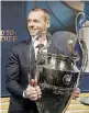  ?? Ansa ?? Aleksander Čeferin, presidente Uefa