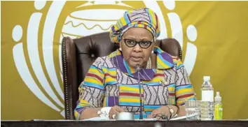  ?? /GALLO IMAGES/BRENTON GEACH ?? National Assembly speaker Nosiviwe Mapisa-Nqakula granted an extension to submit the panel’s report by November 30.