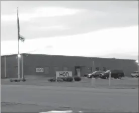  ?? / Kevin Myrick ?? The HON Company is one of several plants across the state that are getting visits from touring officials.