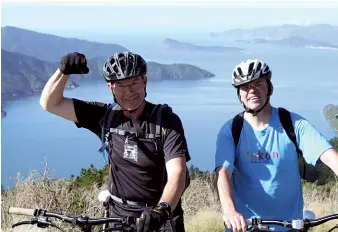  ??  ?? Above left: As recreation­al cycling grows in popularity, more and more visitors are choosing two wheels to tackle the track. Above right: Meretoto/Ship Cove, South Pacific base of Captain James Cook and start of the Queen Charlotte Track, is an iconic historic place all New Zealanders should visit.