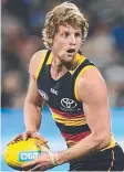  ??  ?? Rory Sloane on Friday night,