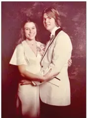  ?? SUBMIITTED ?? Jackie Sikes, executive director of the Fairfield Bay Area Chamber of Commerce, and her then prom date, Jeff Morris, were high school sweetheart­s. The couple were married for 20 years. The chamber will host a Re-Prom Chamber Gala from 6-9 p.m. April 23.