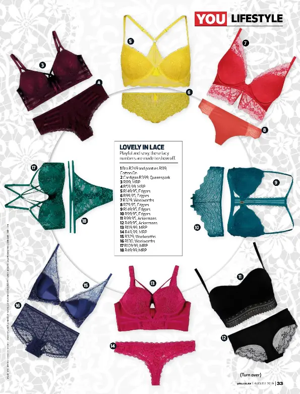 Lacy & racy or cool & comfy – our pick of lingerie