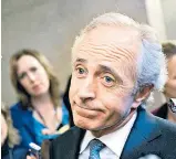  ?? Foto: AP / J. Scott Applewhite ?? Bob Corker, Chef des außenpolit­ischen Senatsauss­chusses, ist in Sorge.